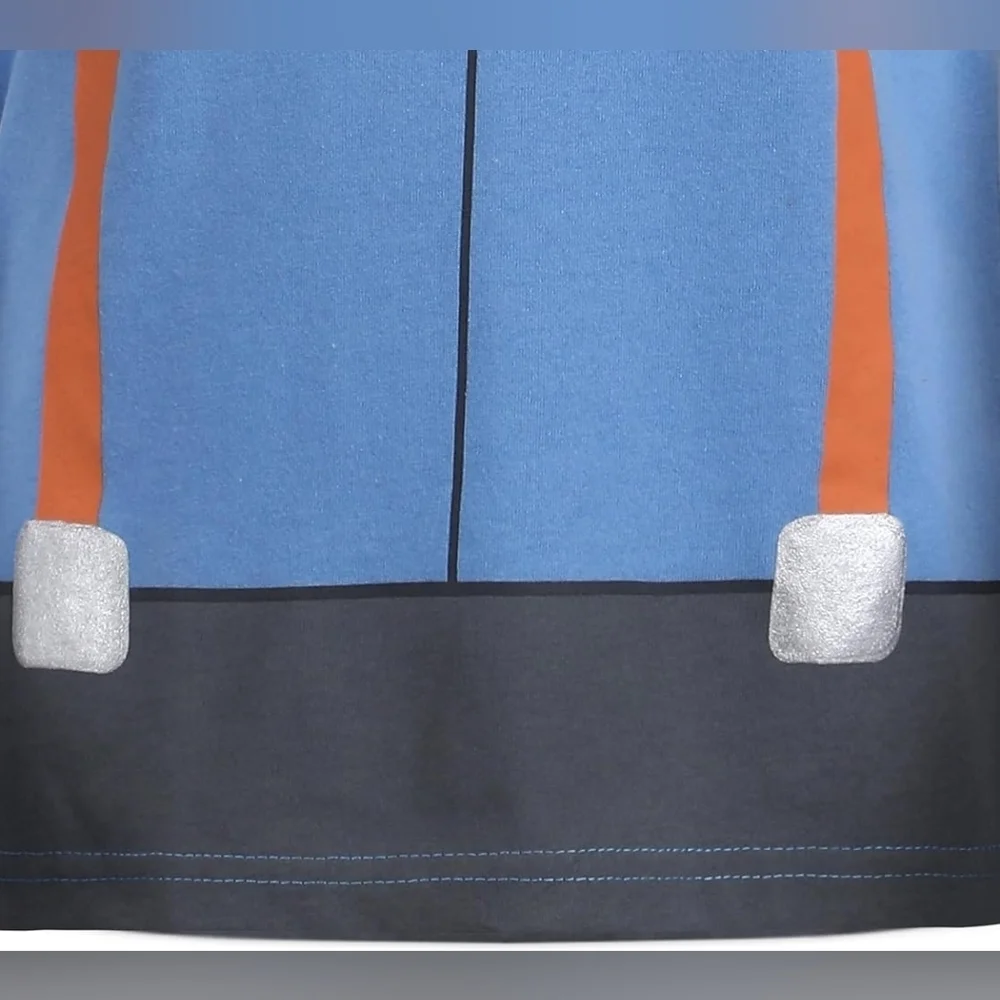 Blippi Blue and Orange Baby Bow Tie T-Shirt